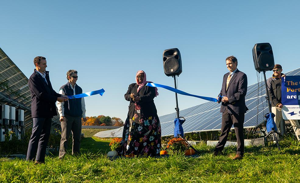 Teamwork Makes the Largest Landfill Array in Maine