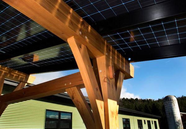 Suncommon Timber Framed Solar Structure