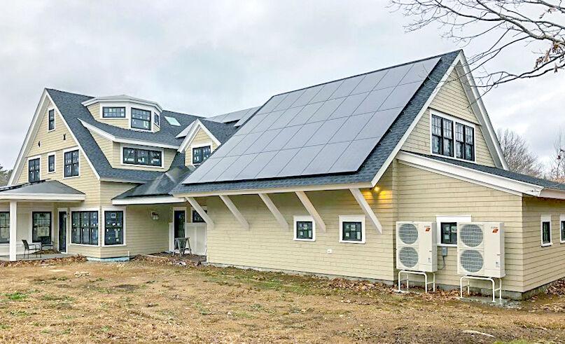 Net-Zero Solar-Powered Home in Rockport, MA
