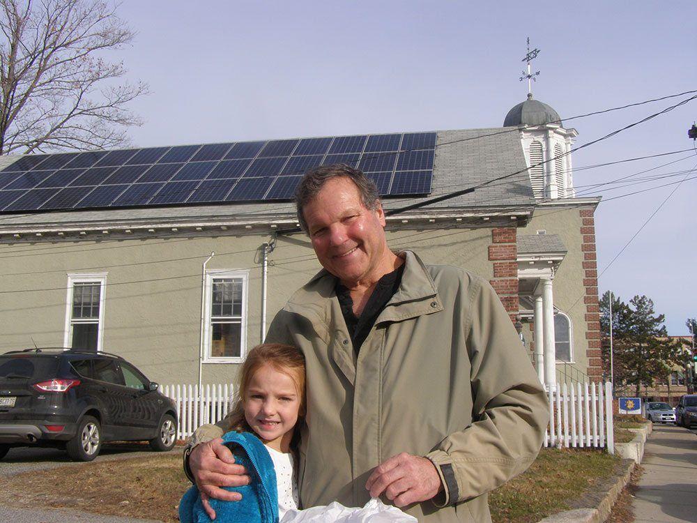 Solar for Sanford's UU Church Charges the Way into Second Century