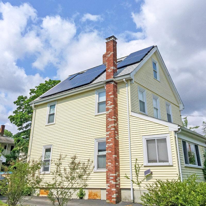 Solar with Battery Backup Keeps Power On and Carbon Emissions Off for Medford, MA Home