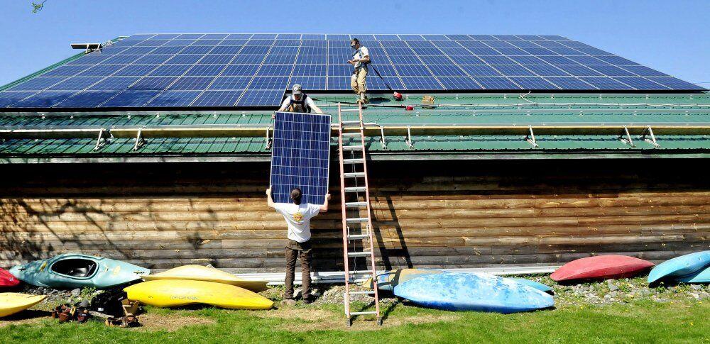 Solar panels help add jobs, cut costs at Bingham’s North Country Rivers