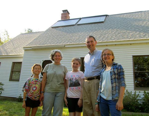 Damariscotta, Maine   Solar Hot Water