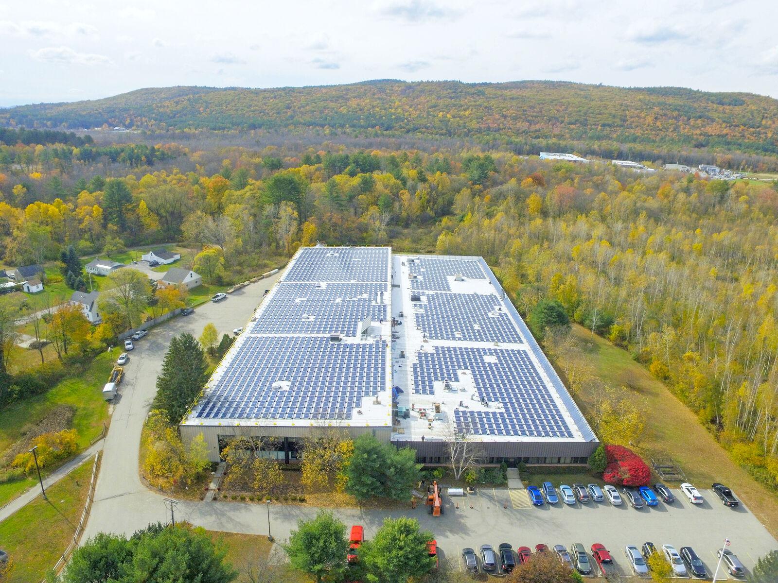 Filtrine Manufacturing With Revision Energy Solar Power