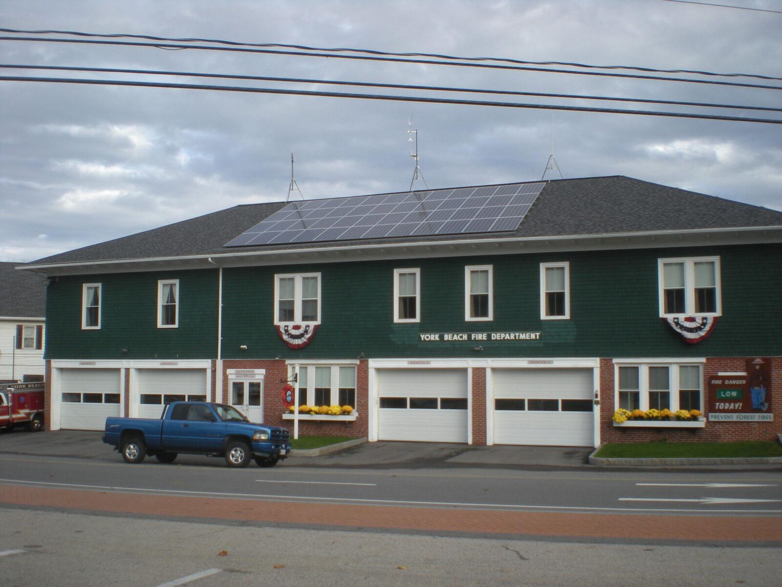 How this century-old Maine fire station cut its energy bill from $325 to $1.52