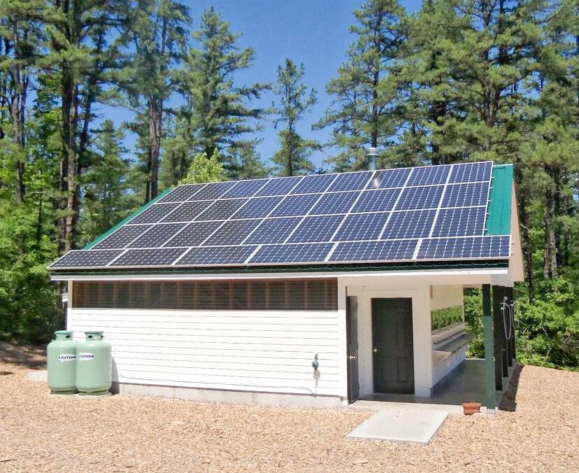 Camp Huckins Solar Bath