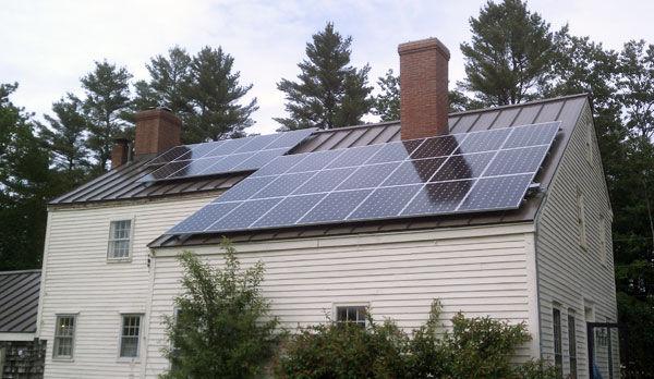 Pownal Maine Solar Hopkins