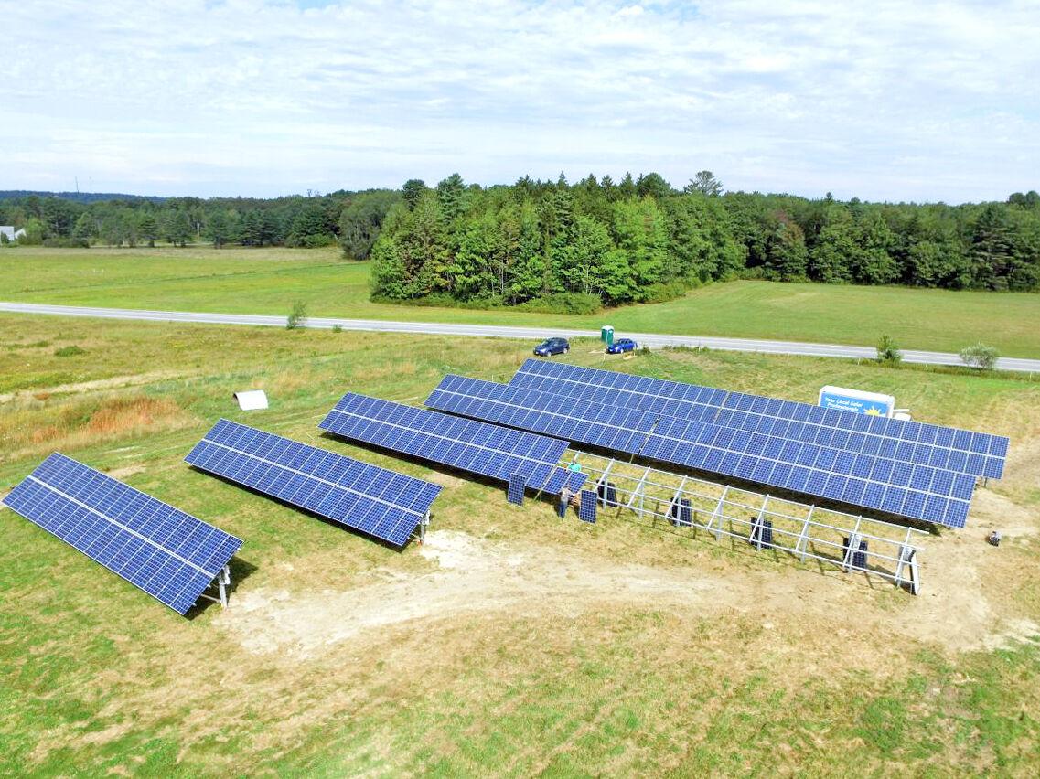 Crystal Spring Solar Farm In Progress