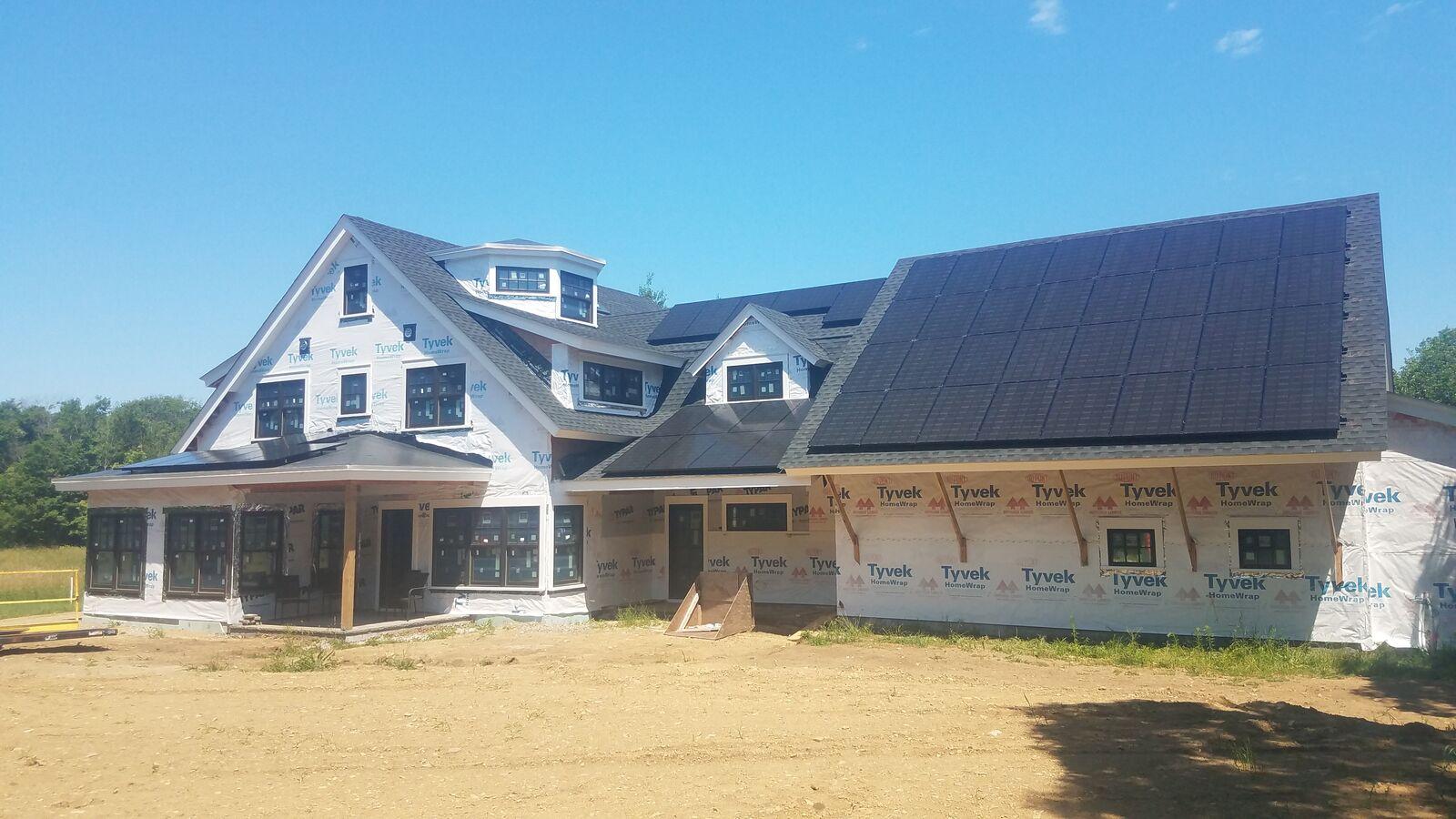 Solar Powered Net Zero Home Massachusetts