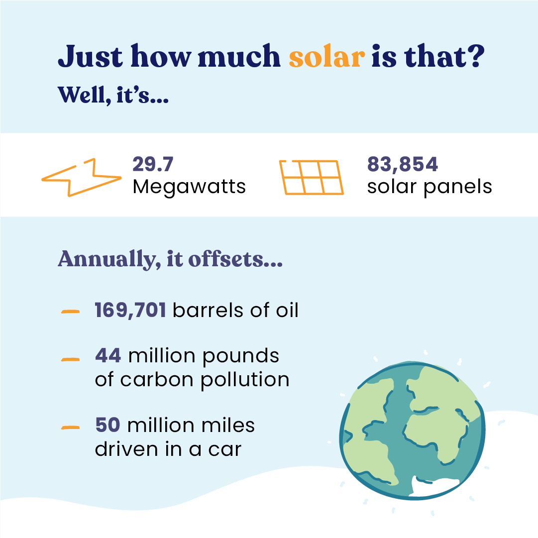 How Much Solar Did We Install