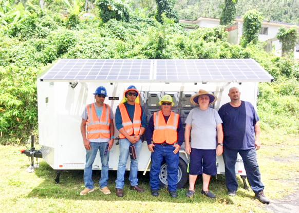 Aireko Electricians With Amicus Solar Outreach System