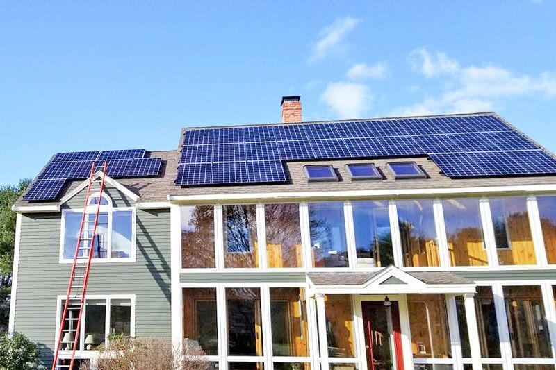 The Greenoughs Enhance Passive Solar with Solar-Powered Heating & Cooling