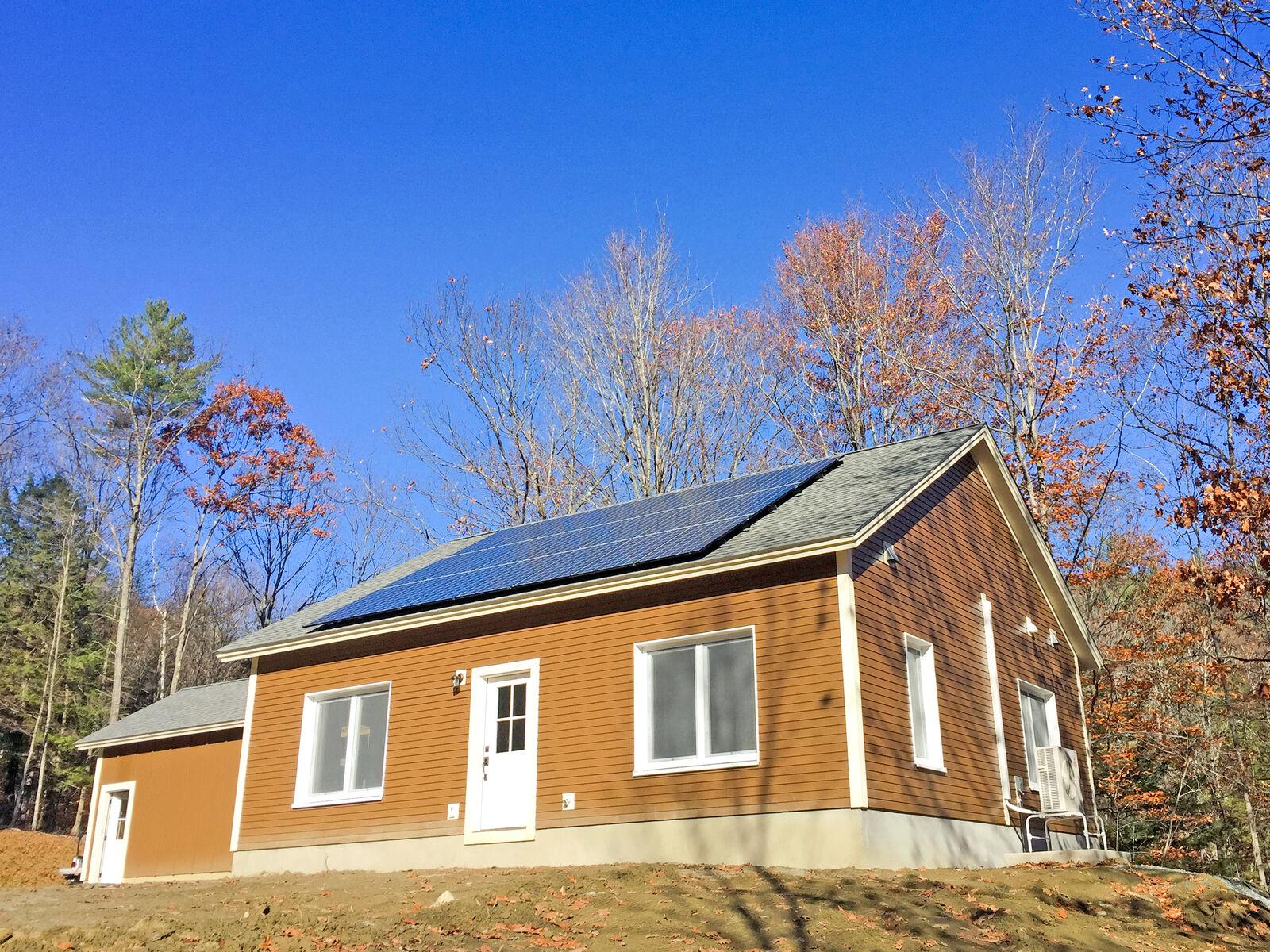 Custom Timber Frame Home With Solar