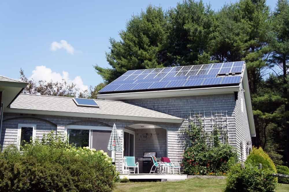 Yarmouth Maine Solar Downing